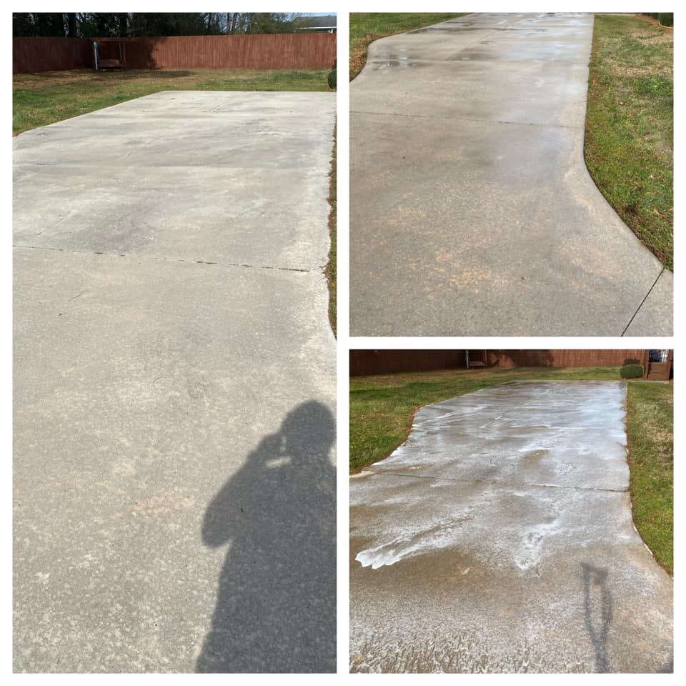 Driveway &amp; Concrete Cleaning