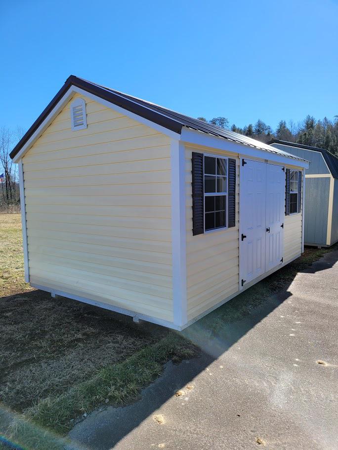 MARION - 10x16 VINYL STORAGE BUILDING