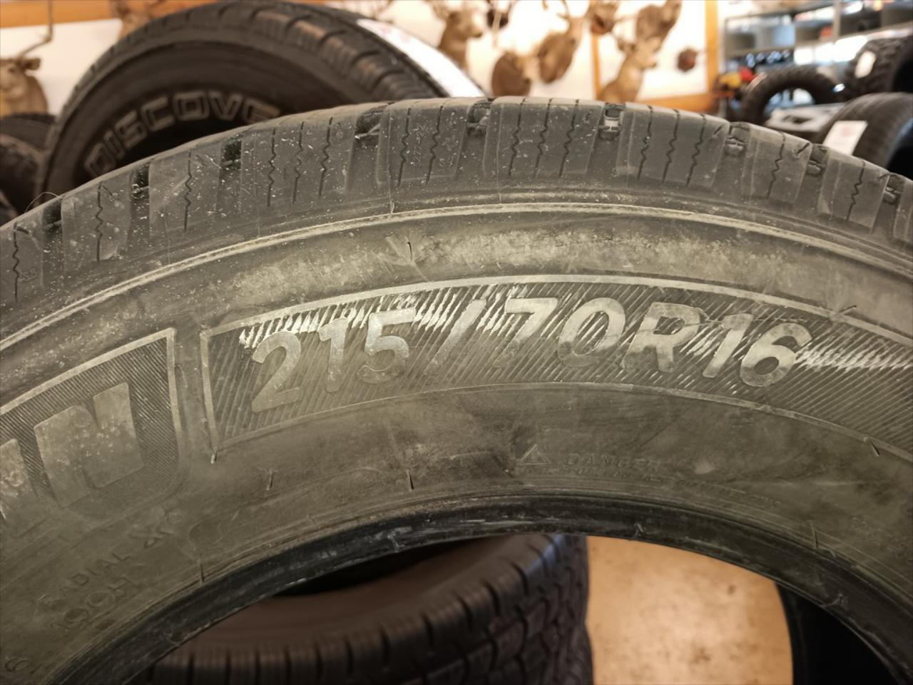 215/70R16 Michelin Defender LTX M/S Tires Set of 4