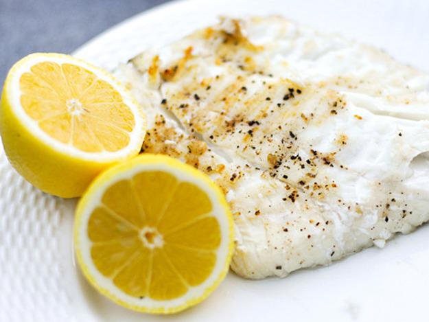 Simple Grilled Halibut