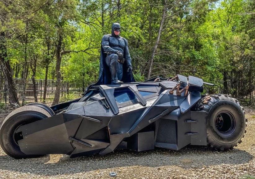 Dark Knight Batman and Batmobile