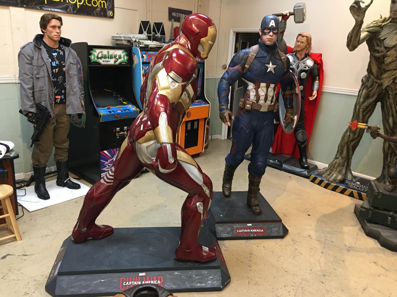 Marvel “Captain America: Civil War” 3 Piece Set War Machine Ironman
