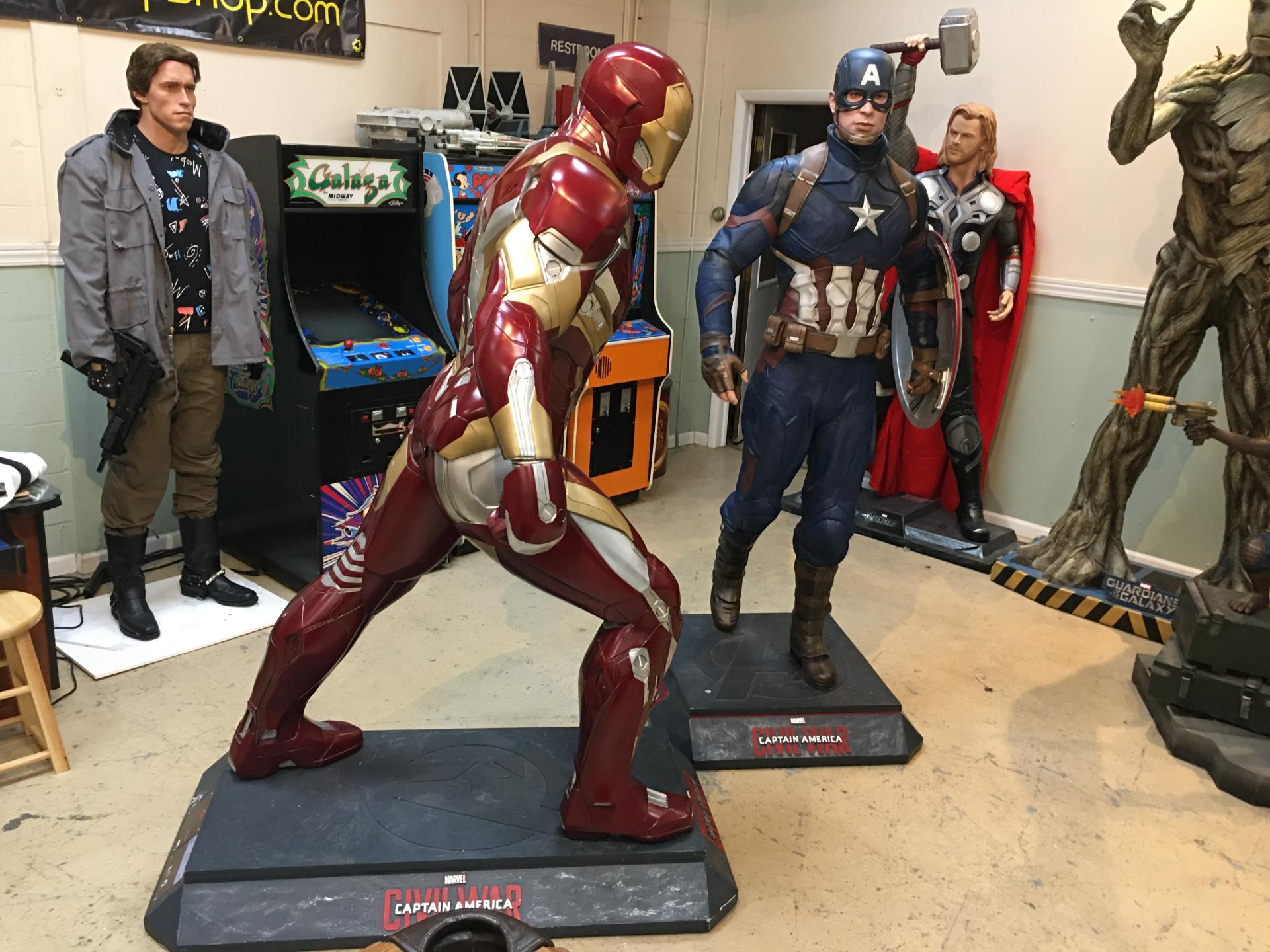 Marvel “Captain America: Civil War” 3 Piece Set War Machine Ironman