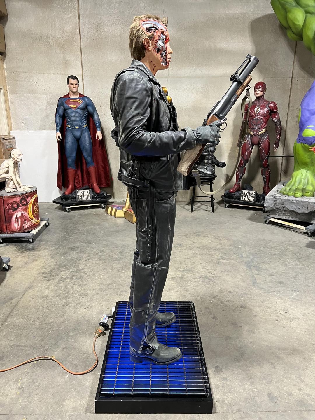 Battle Damaged T2 Terminator Arnold Schwarzenegger