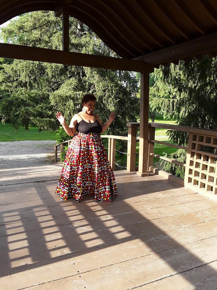 African Accent Skirt