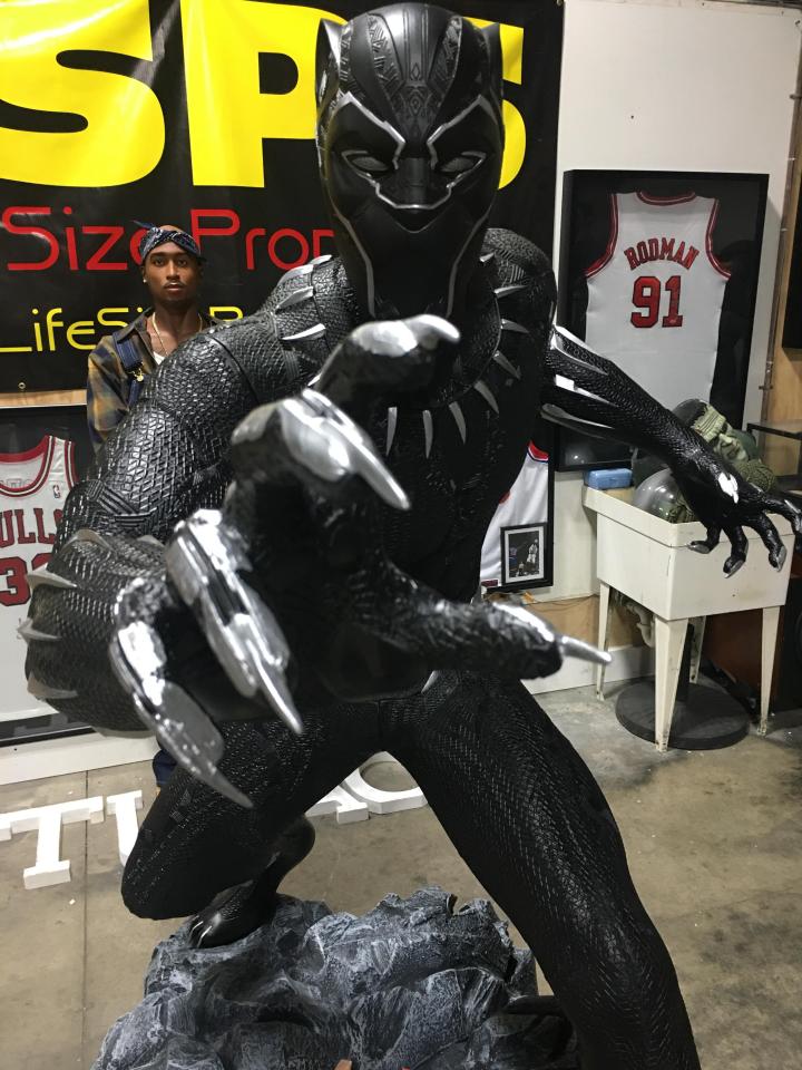 Life Size Marvel Black Panther