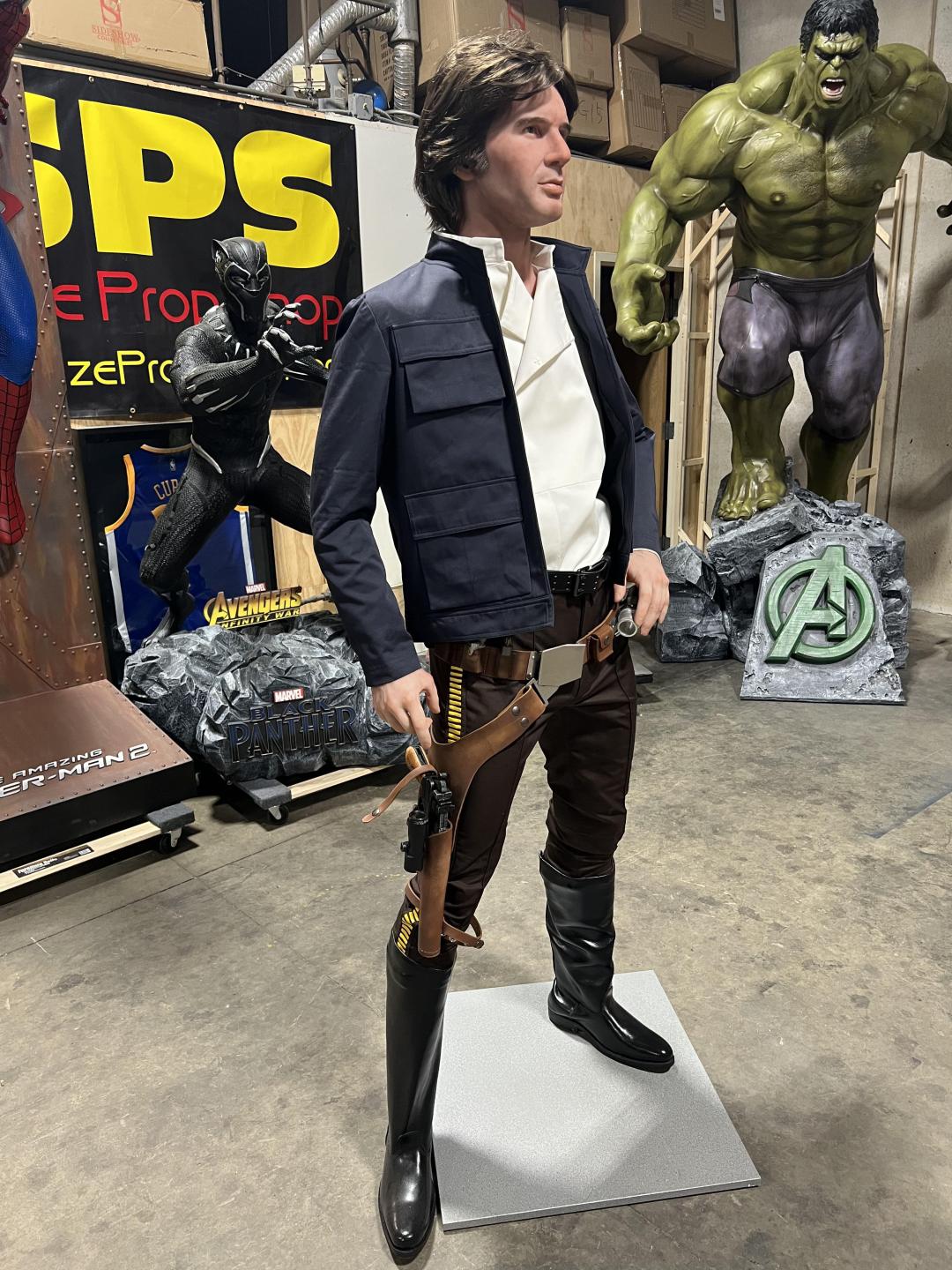 Life Size Star Wars Empire Strikes Back Han Solo