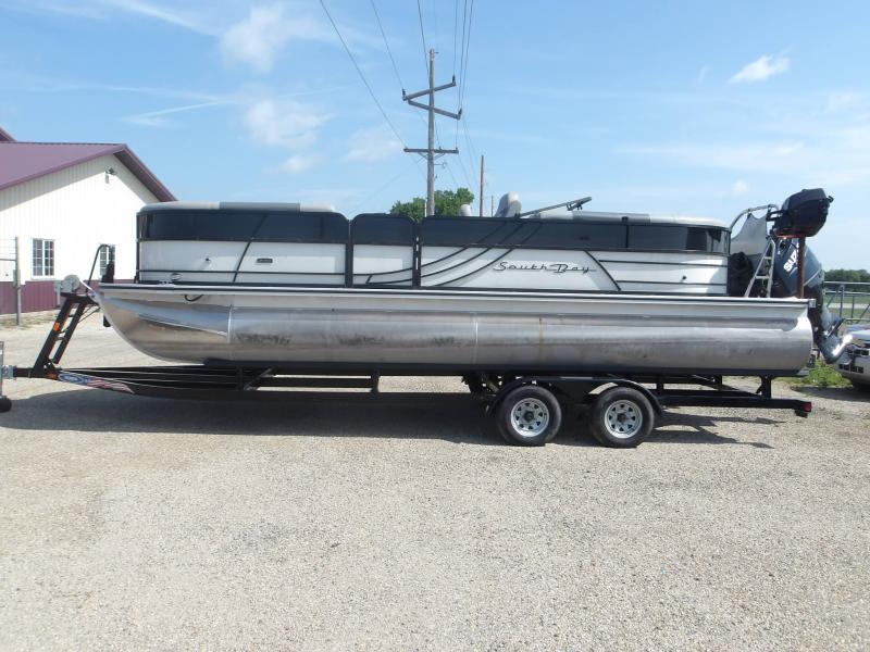D74 - 2022 South Bay Tri-Toon 2022 Mid America trailer