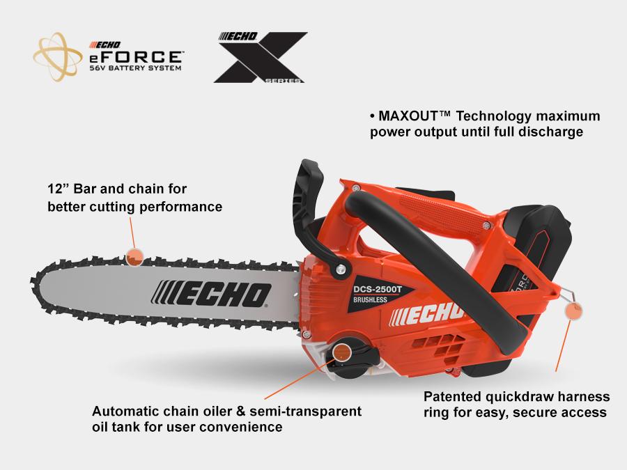 Echo E-Force X Series DCS-2500T chainsaw