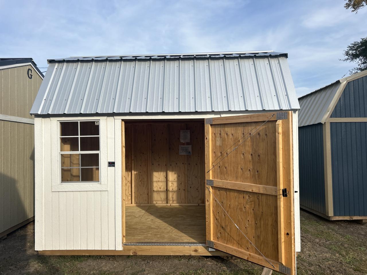08x12 SIDE LOFTED BARN