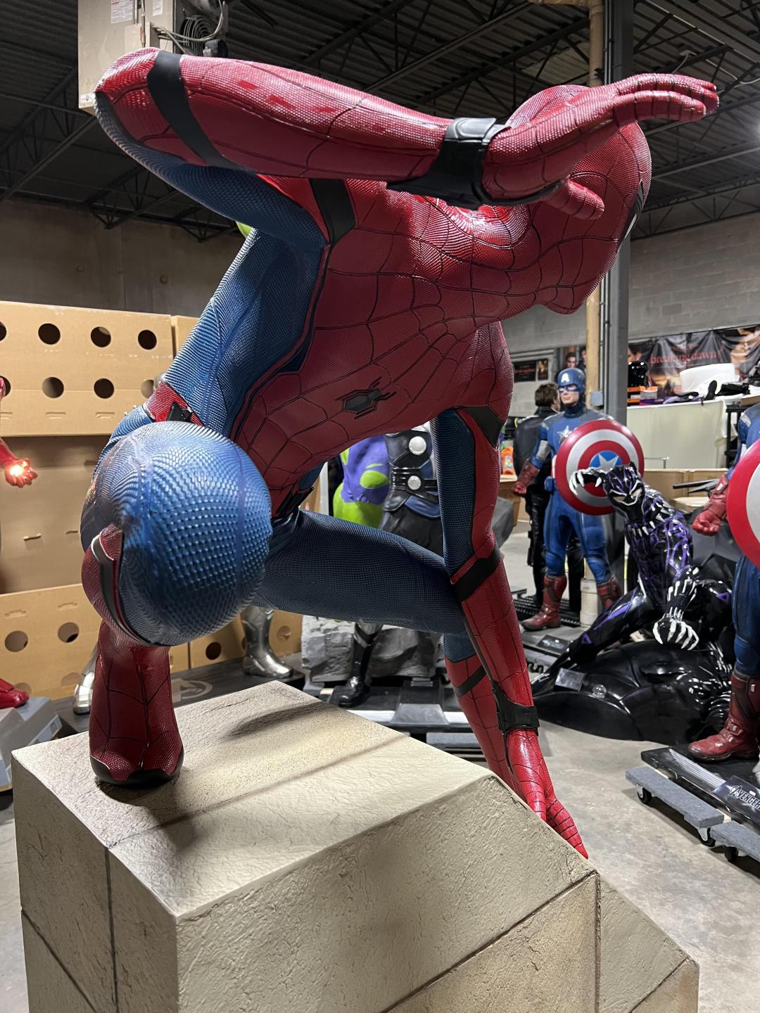 Marvel Spiderman Homecoming Statue