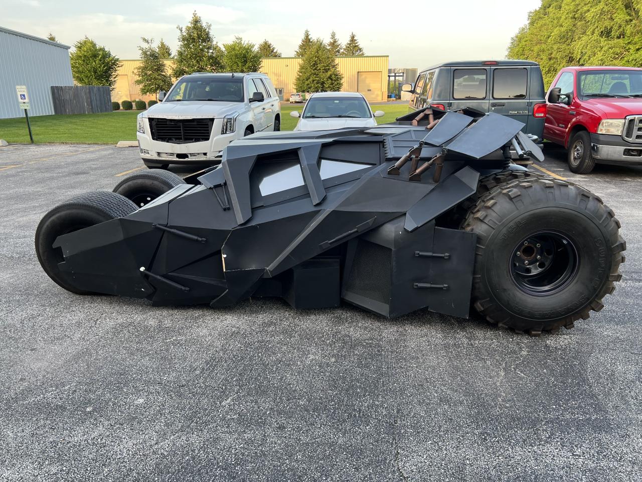 Dark Knight Batman and Batmobile