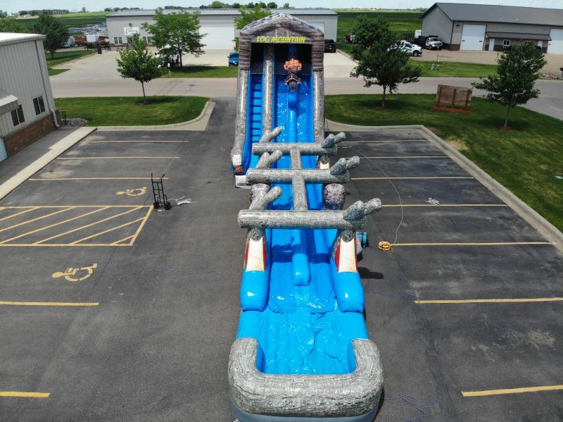 22' Mountain Dual Lane Water Slide
