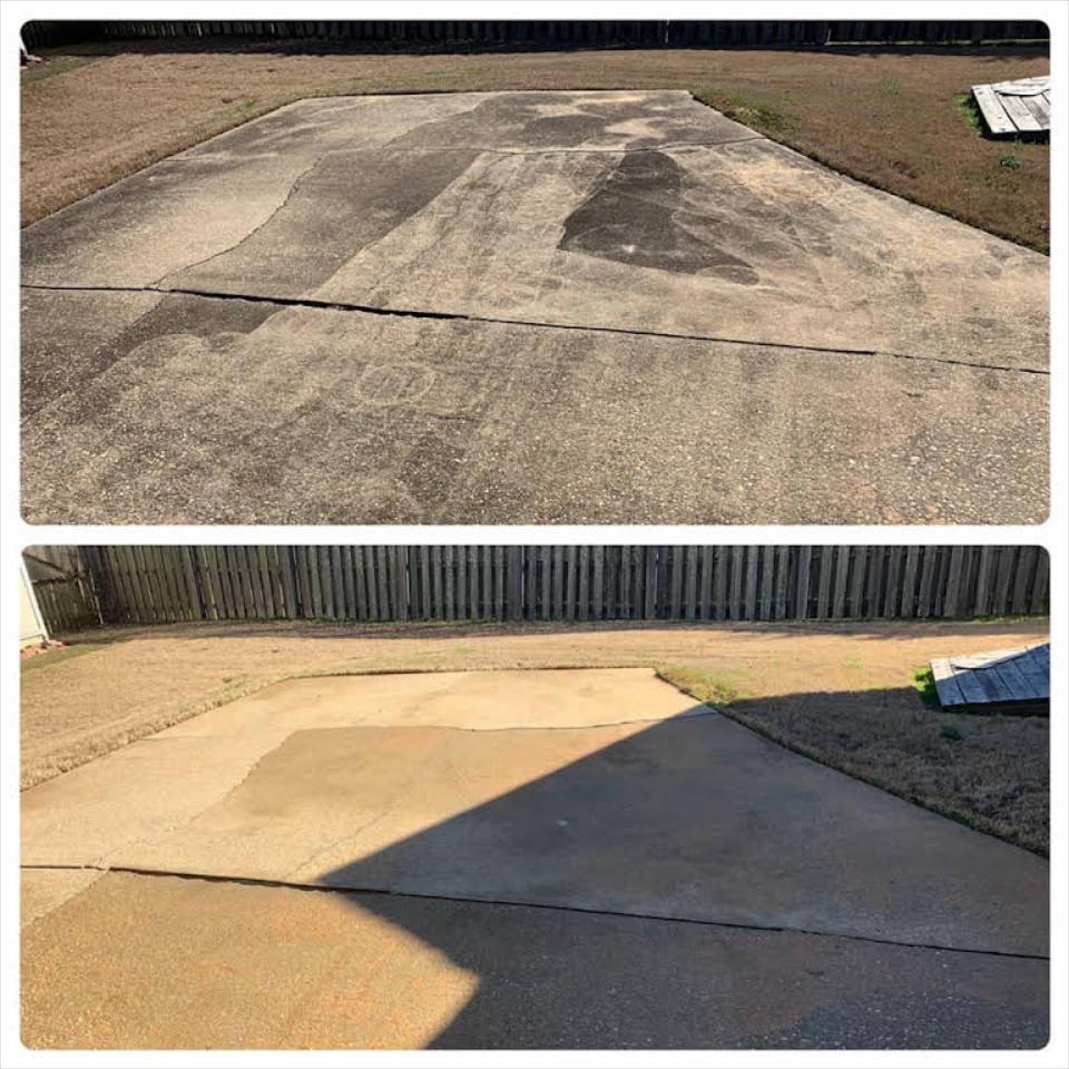 Concrete Cleaning & Sealing