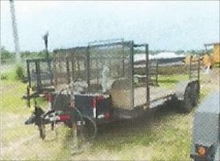 2002 Cronkite 80" x 16' Trailer - Lot # R1117