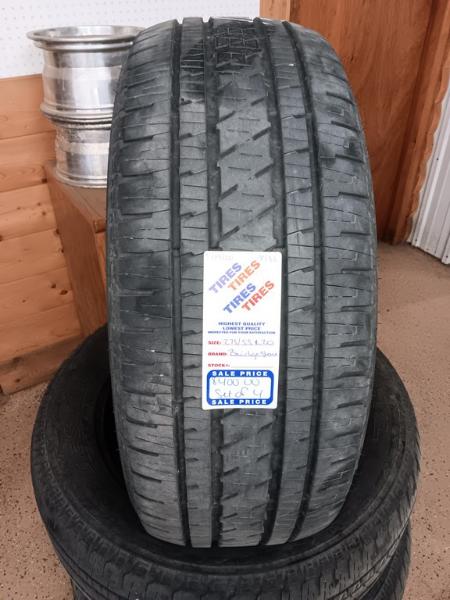 275/55R20 Bridgestone Dueler H/L Tires Set of 4