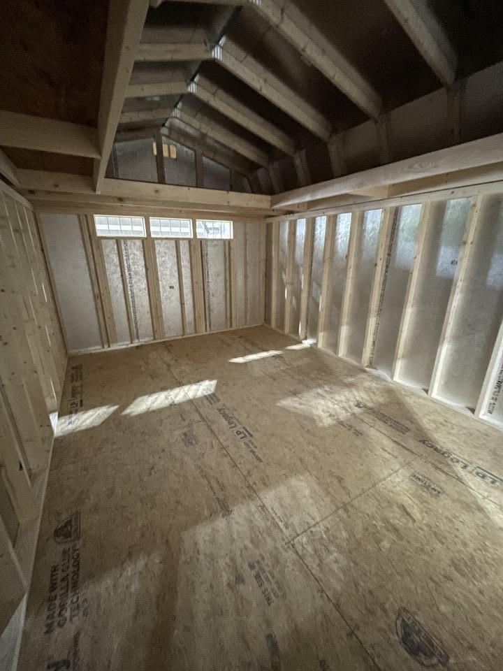 12x16 U-Lofted Barn