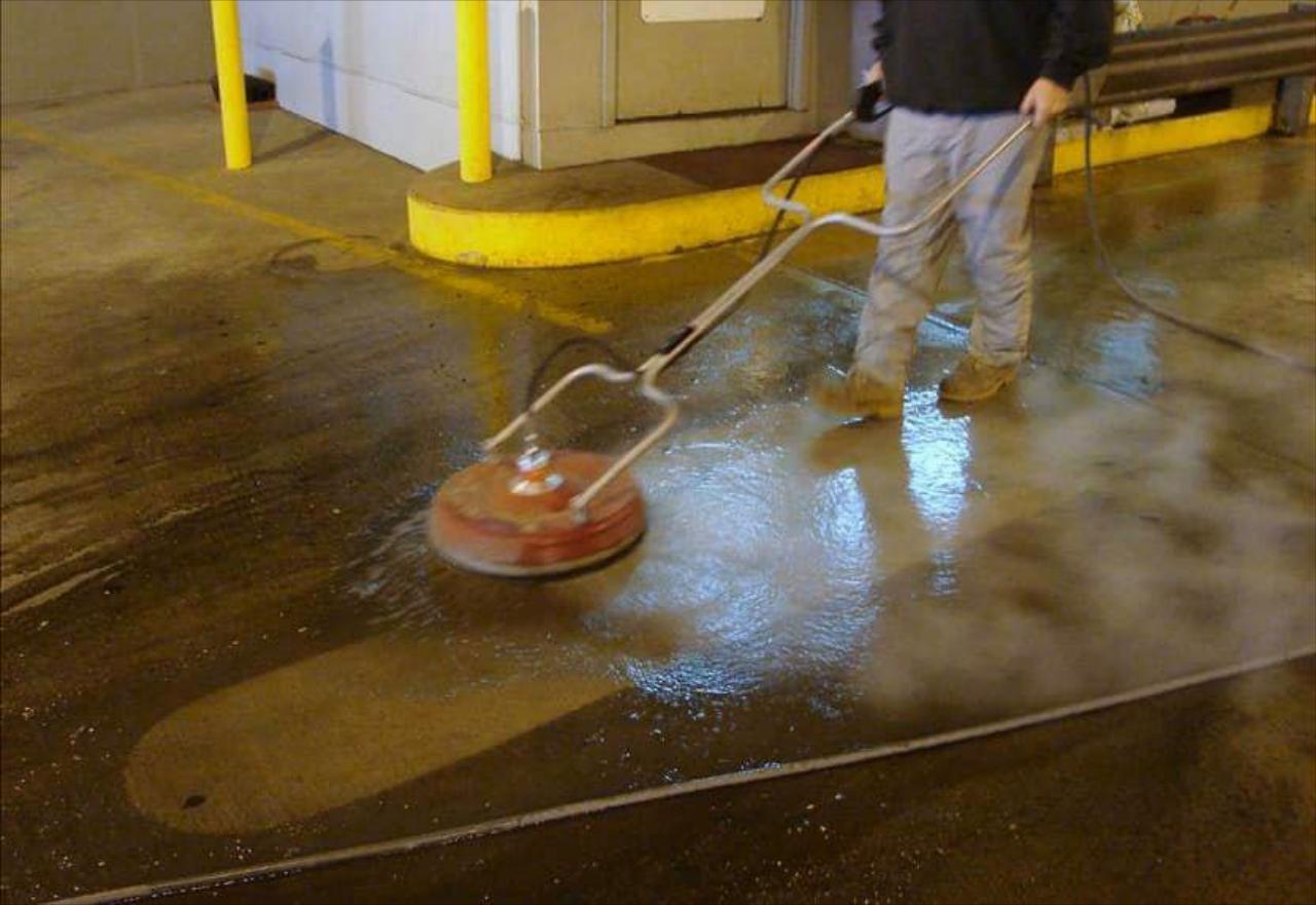 Parking Lot Cleaning