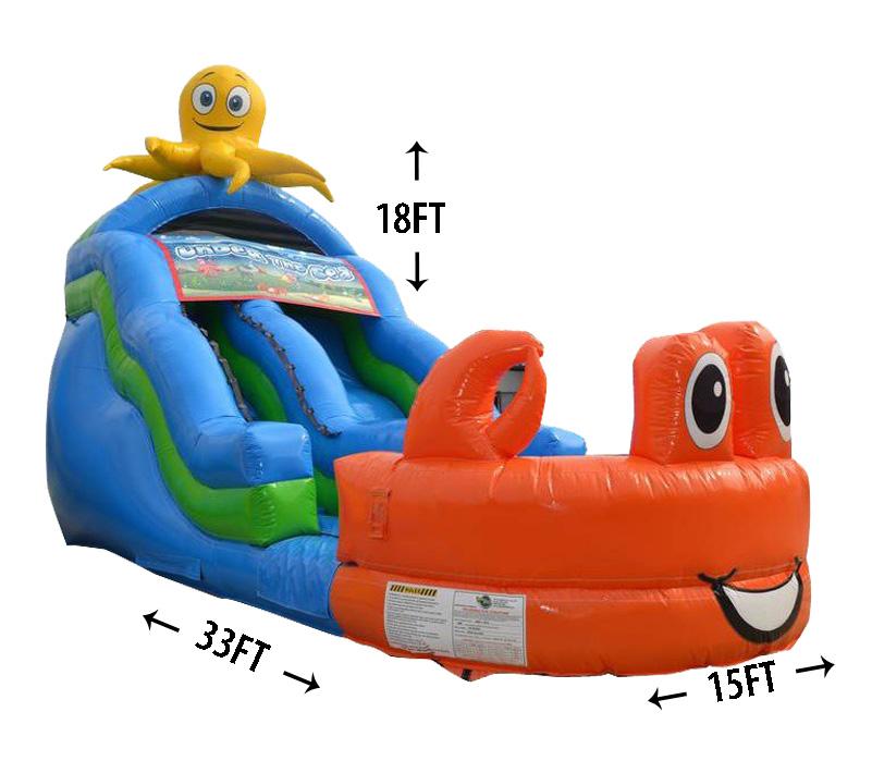 Under the Sea Slide (Wet/Dry)