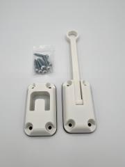Ring Latch 5" White