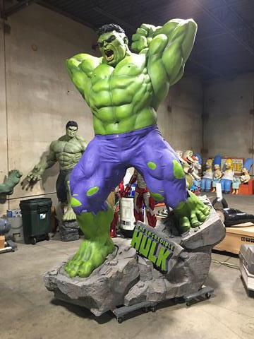 Life Size PROTOTYPE Incredible Hulk 1 of 4