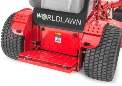Worldlawn venom 32" stand on mower