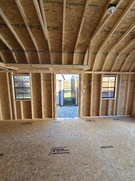 12X20 W/RAMPAGE DOOR, ELECTRICAL PKG, 2FT SIDE LOFTS  - SAVE $460 - $346 DOWN & $346/Mo OR $8,759 - NO CREDIT CHECK - FREE DELIVERY & BLOCKS (50-MILES)