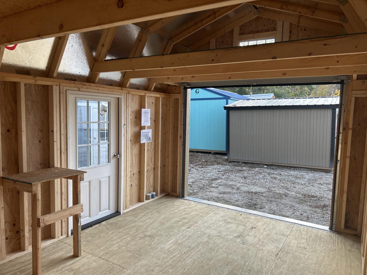 12x16 LOFTED BARN GARAGE
