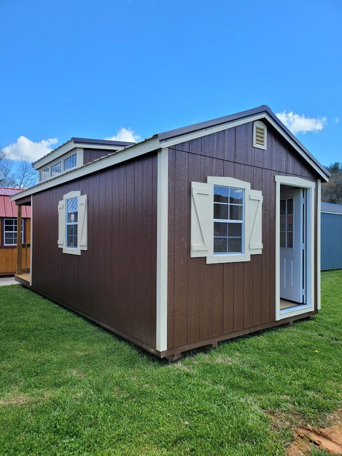 Marion - 12x24 With Side Porch