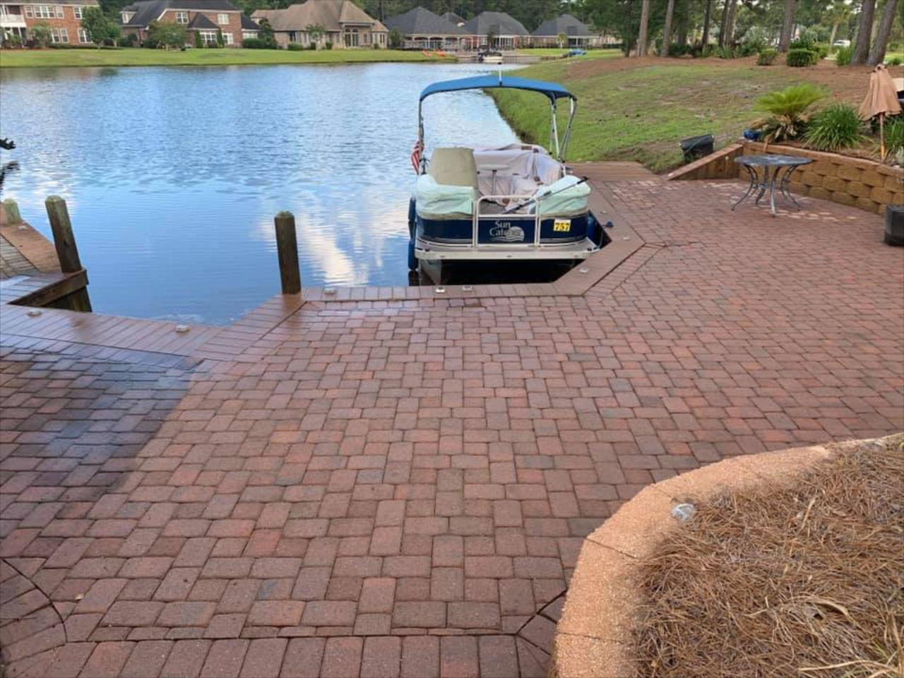 Paver Cleaning & Sealing