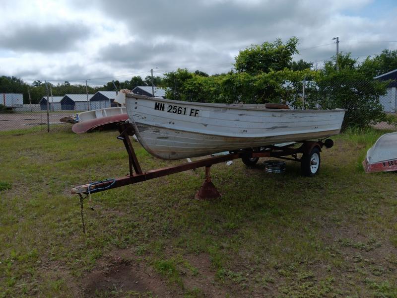 14' Aluminum Fishing Boat with Trailer - Item # 1