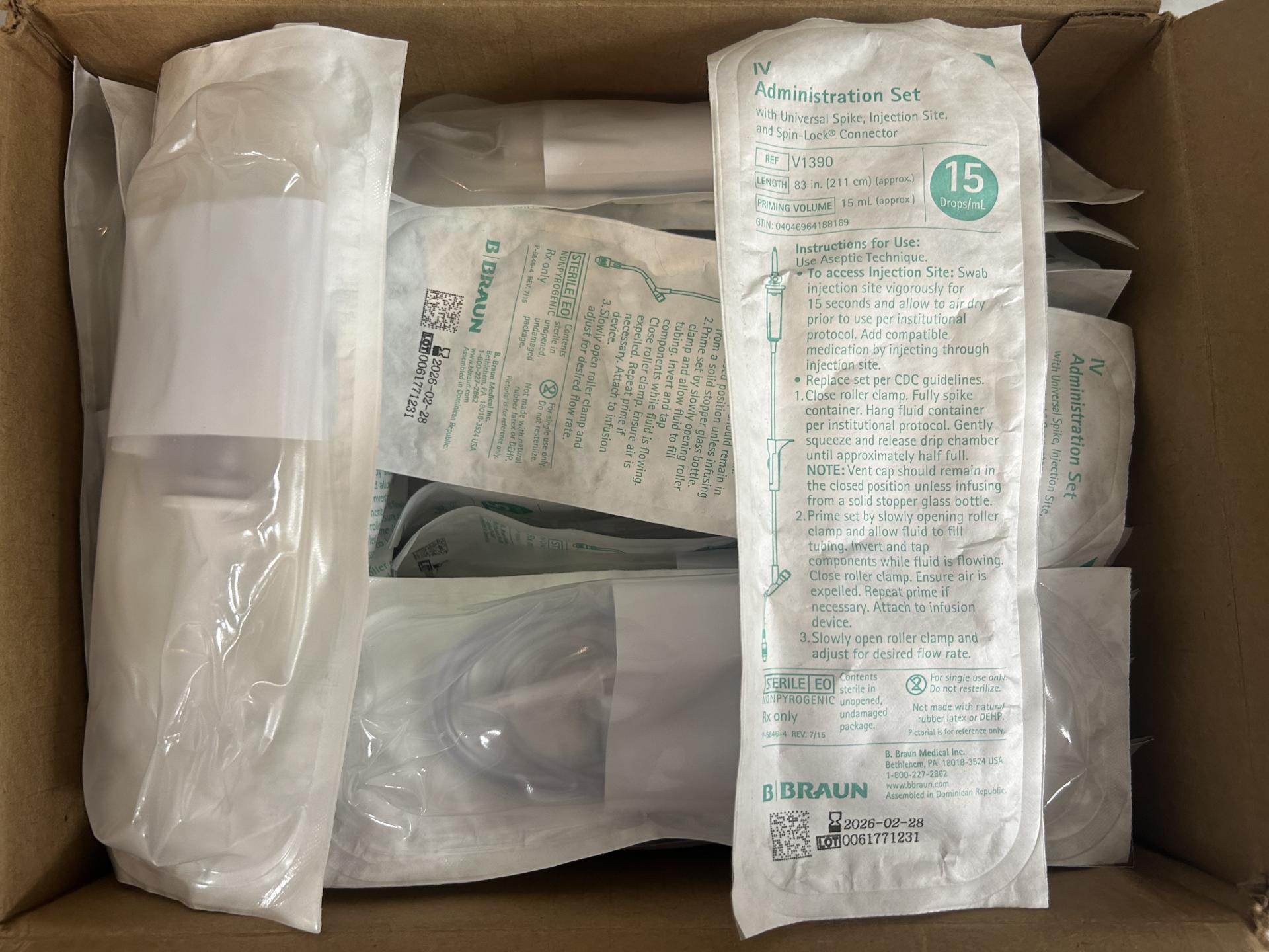 B. Braun IV administration set