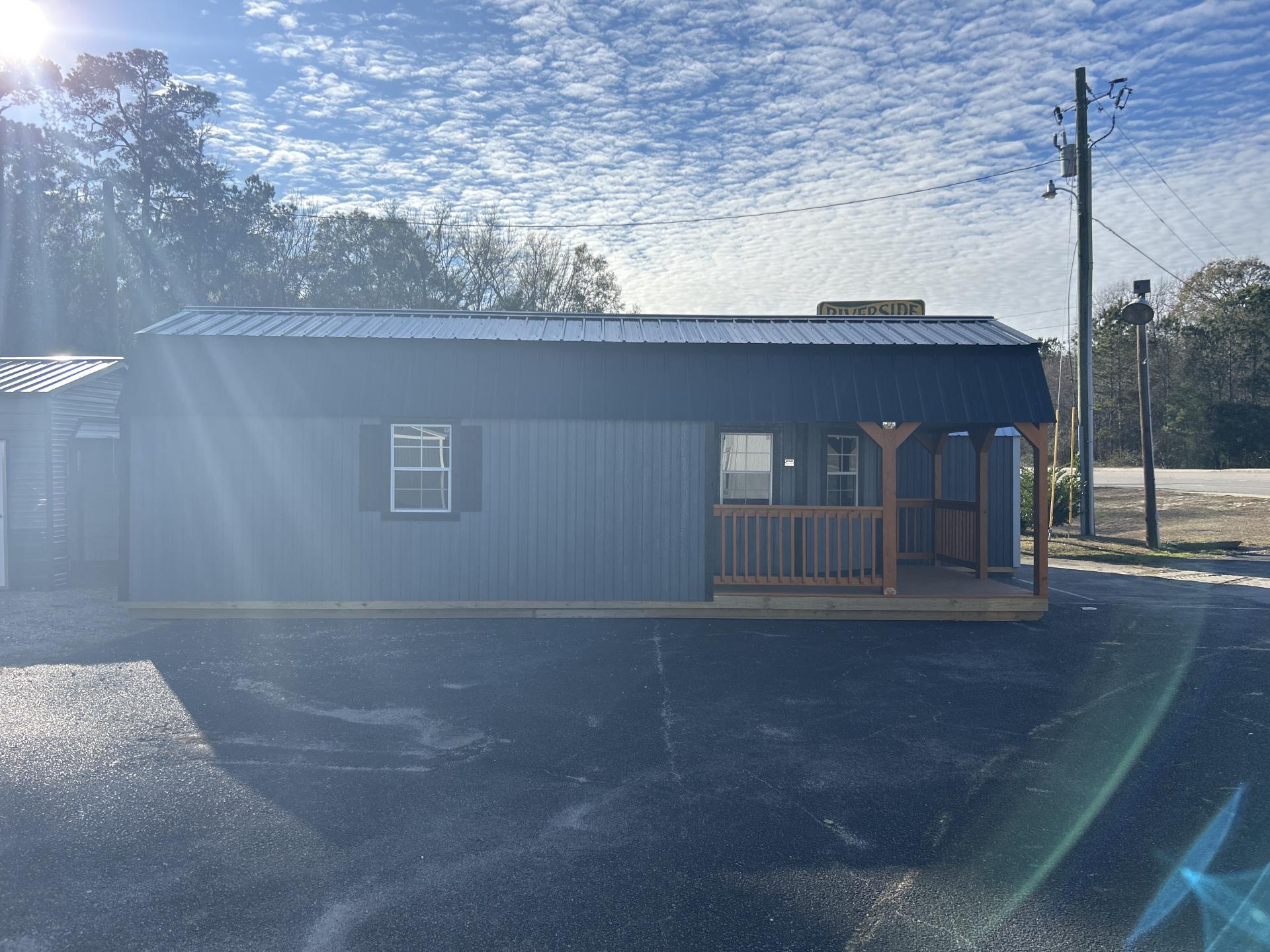 12x32 WRAPAROUND LOFTED BARN CABIN