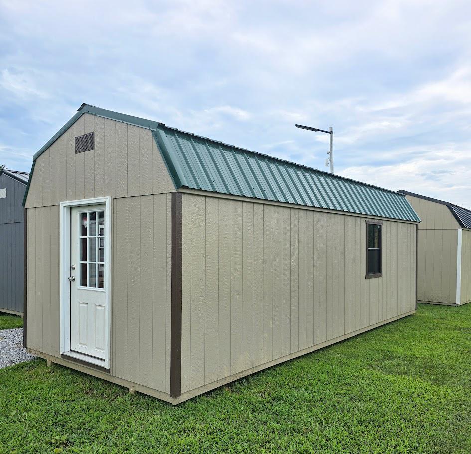 $506 OFF-10x24 BARN W/DIVIDER WALL, HOUSE DOORS, WORKBENCH & MORE $9,628 OR $381 DOWN & $381/MO - EVERYONE APPROVED!