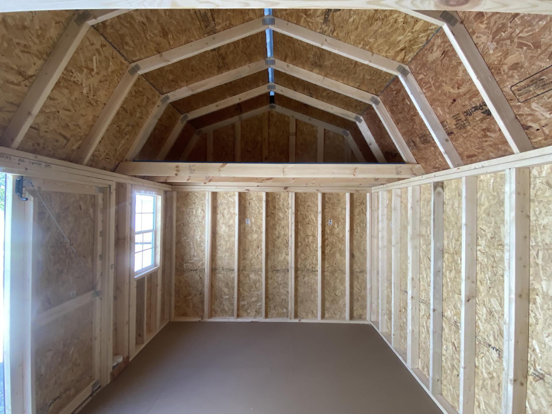 10x16 Side Lofted Barn