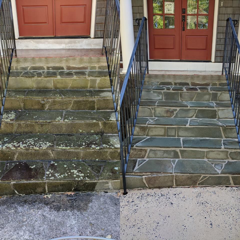 We remove dirt, grime, and algae from any surface!