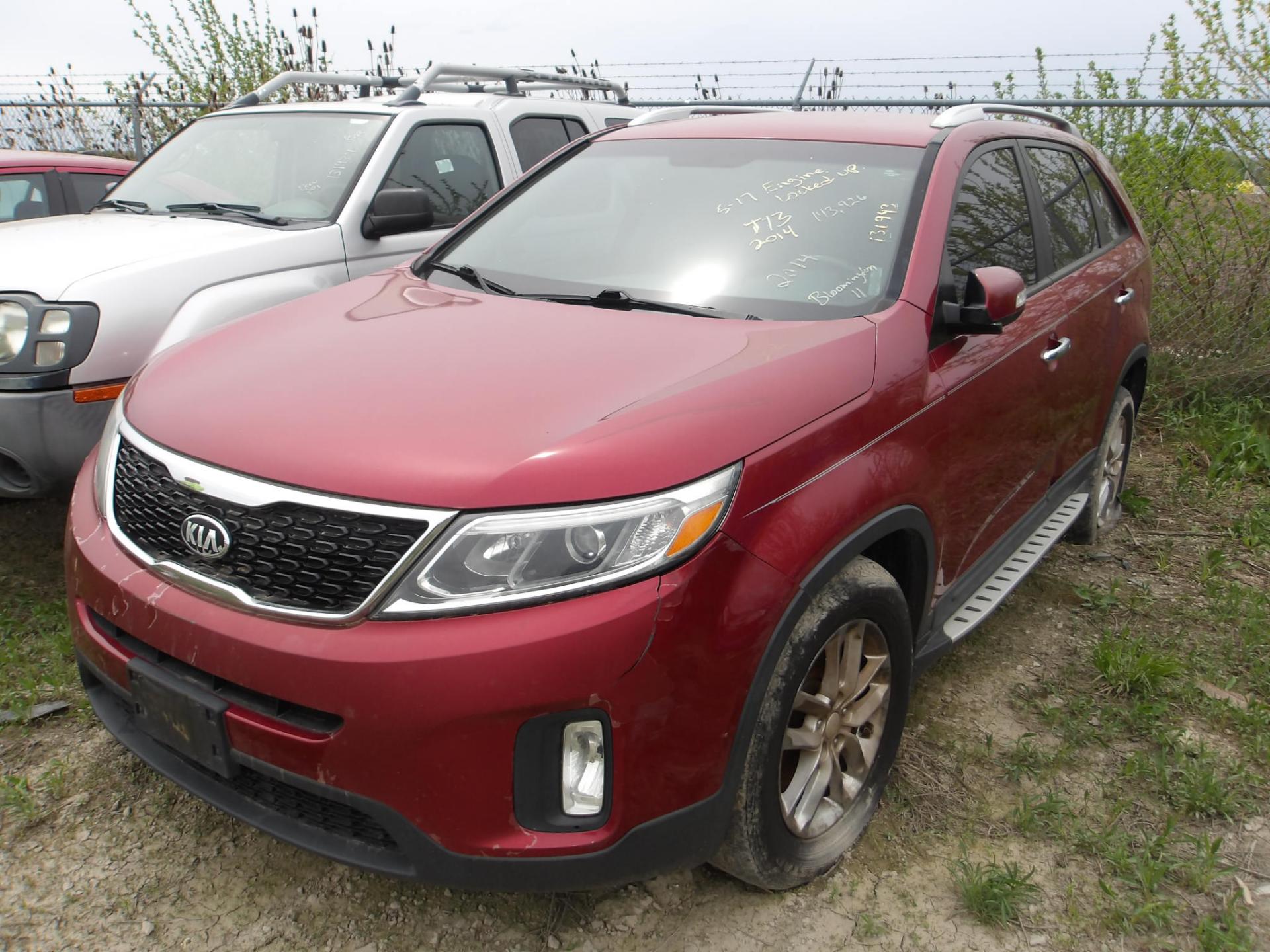 T13 - 2014 Kia Sorento LX ** Repo ** Mechanics Special **