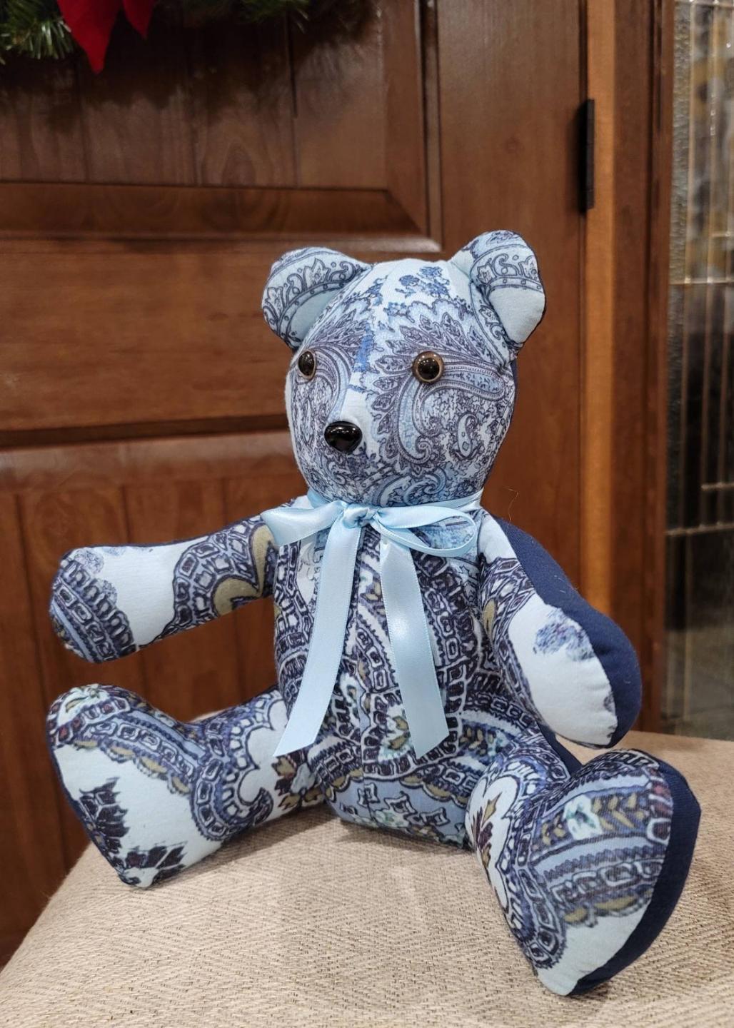 Memory Bear made from Loved Ones Shirts