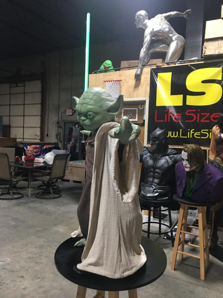 Life Size Star Wars Gentle Giant Yoda