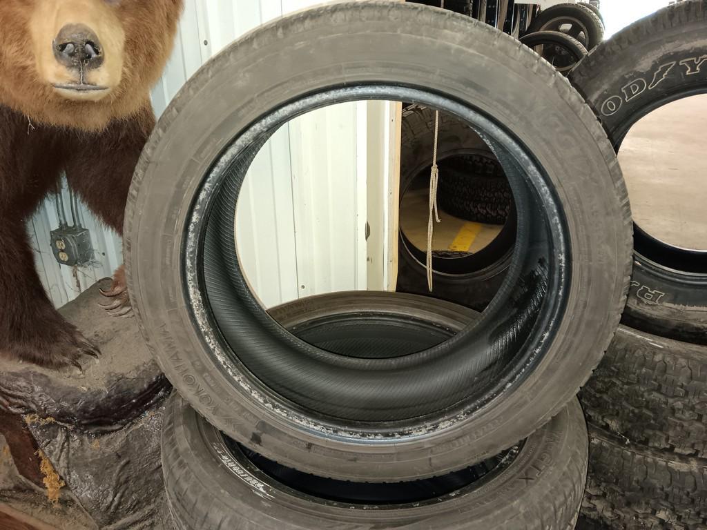 225/50R18 Yokohama YK-GTX All Season Tires Set of 4