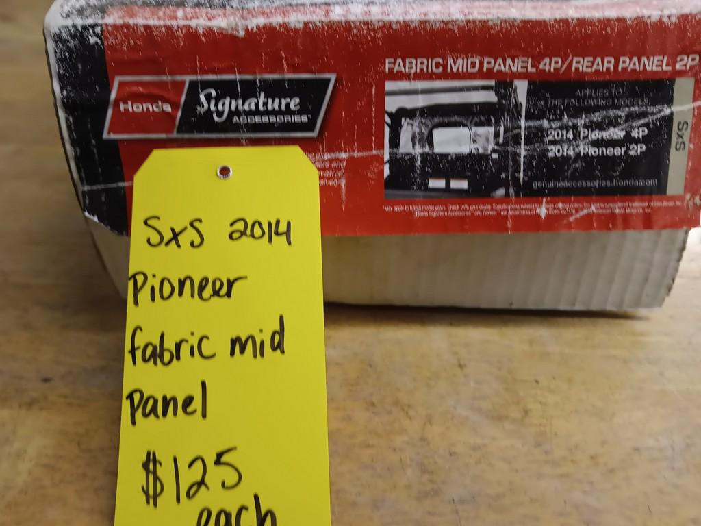 Honda Signature Series 2014 SXS Pioneer Fabric Mid Panel - Item # 122