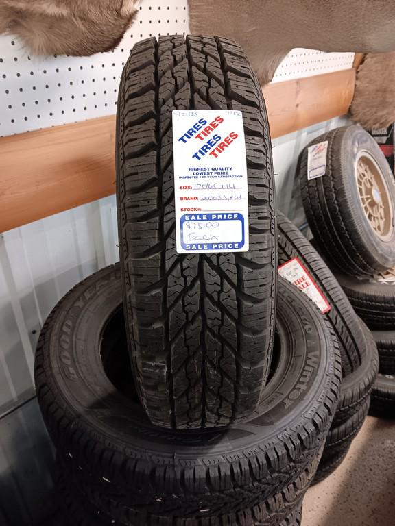 175/65R14 Goodyear Ultragrip Winter Tires Each