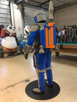 Life Size LEGO Star Wars Jango Fett