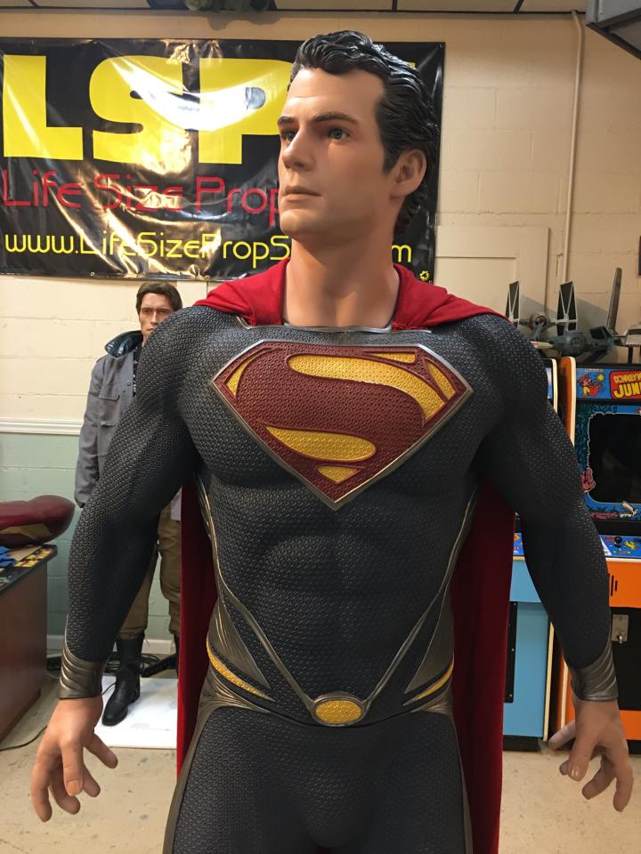 Life Size Superman Man of Steel