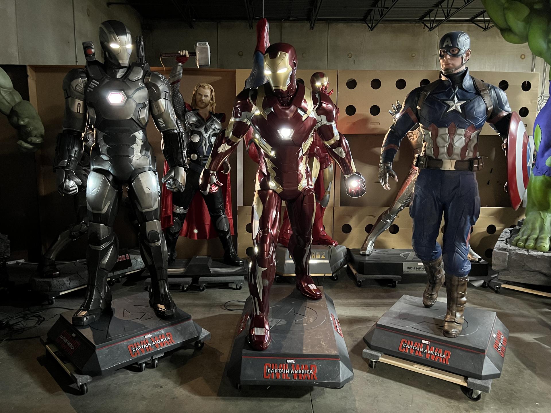 Marvel “Captain America: Civil War” 3 Piece Set War Machine Ironman