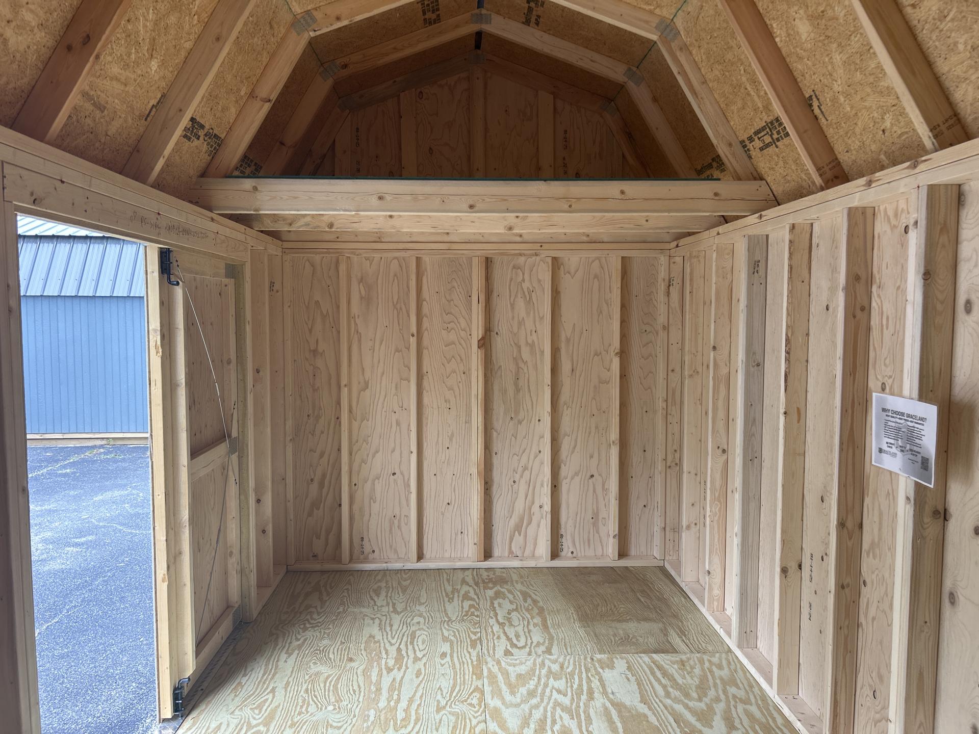 08x16 SIDE LOFTED BARN