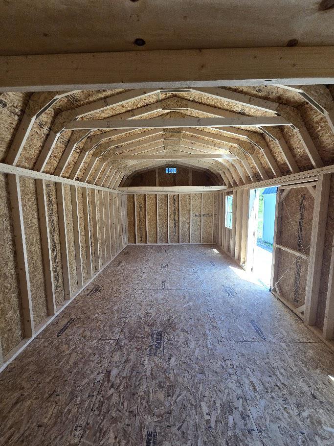 $864 OFF! 12X24 LOFTED BARN - ONLY $7,781 - $307 DOWN & $307/MONTH - NO CREDIT CHECK - EVERYONE APPROVED