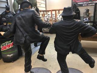 Life Size Blues Brothers Full Size Statues
