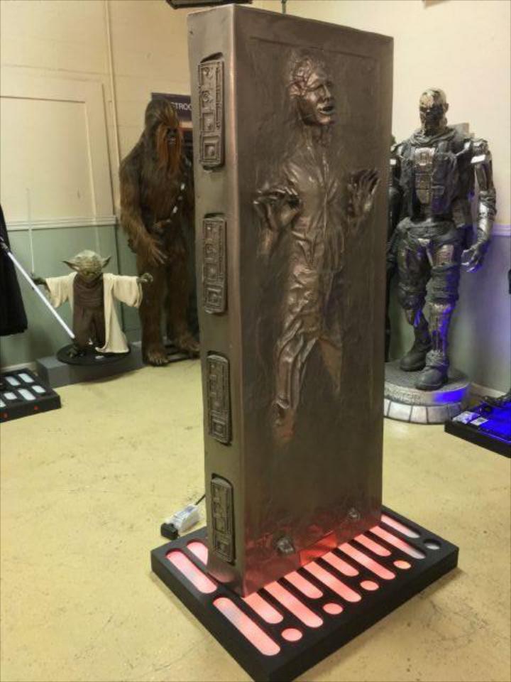 Life Size Han Solo in Carbonite Illusive Concepts