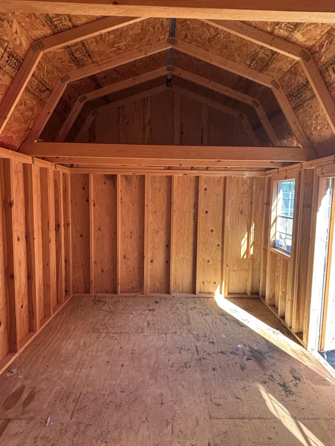 10x16 Side Lofted Barn - REPO!